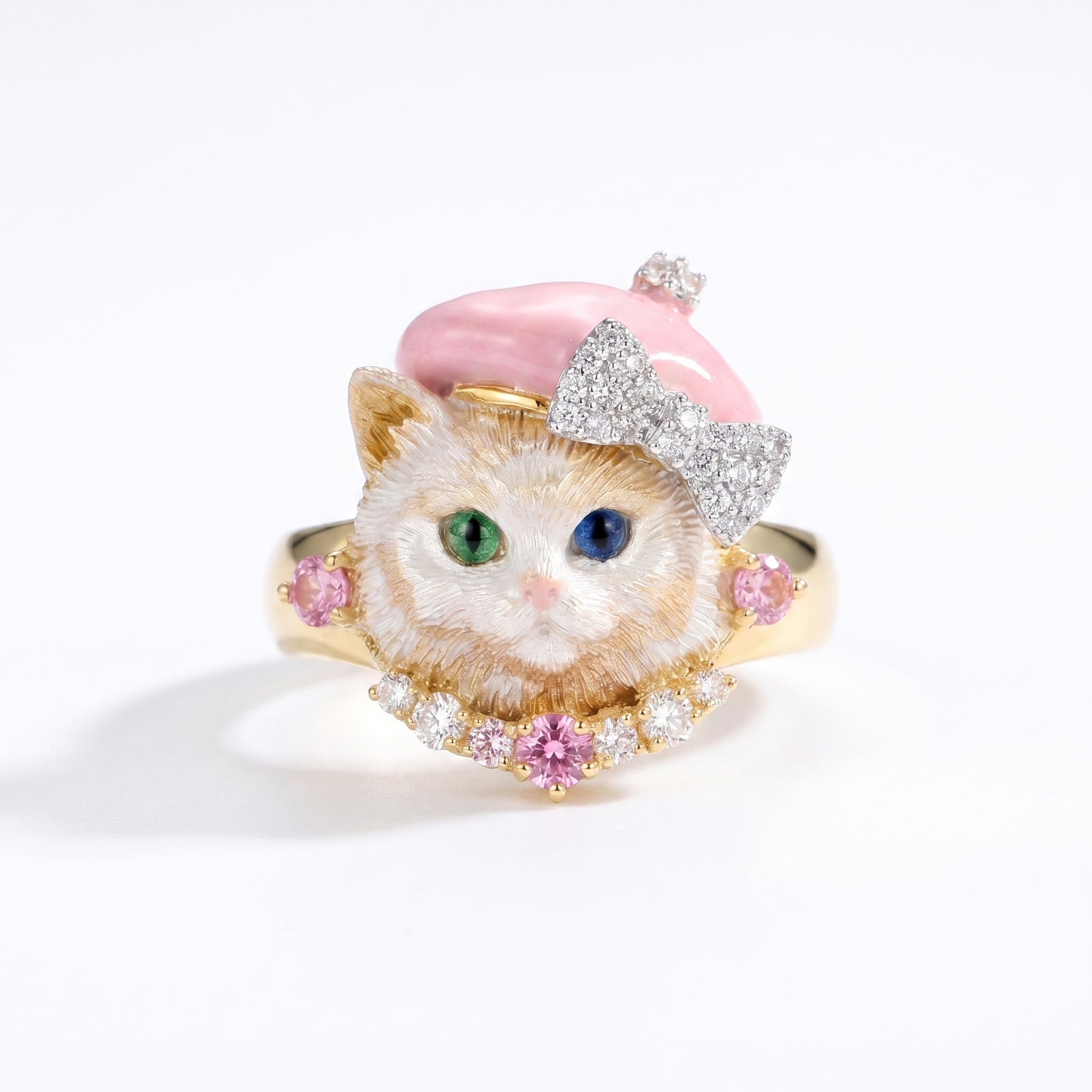 The Parisian Feline | Artisan Statement Ring