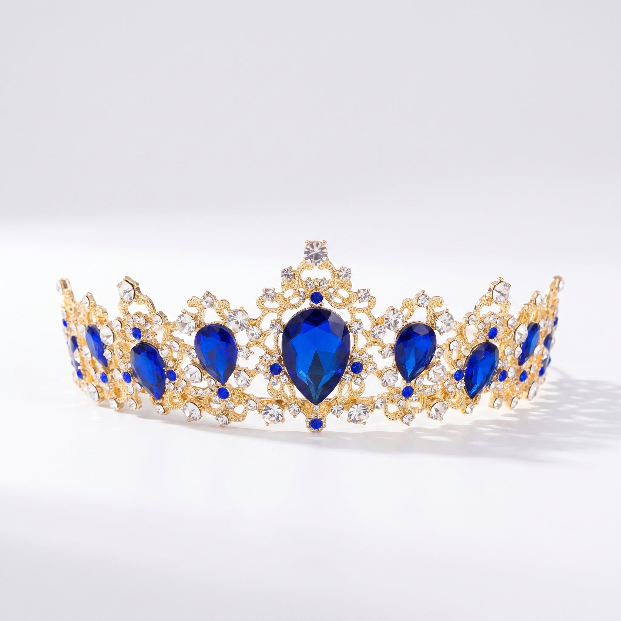 The Achievement Crown | Luxury Crystal Tiara for Graduation, Prom & Milestone Celebrations