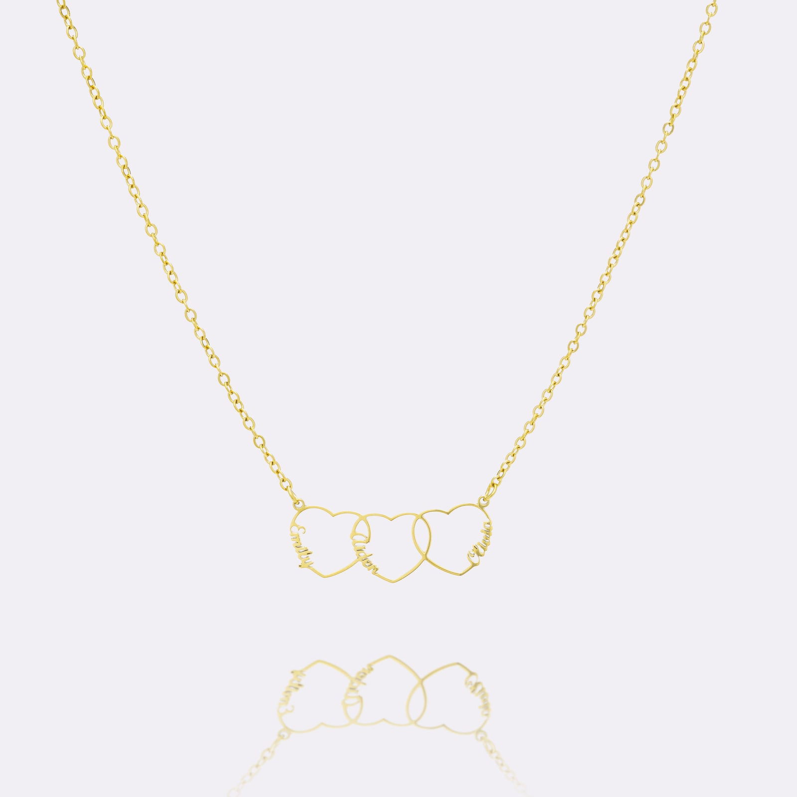 Personalized Heart Name Necklace