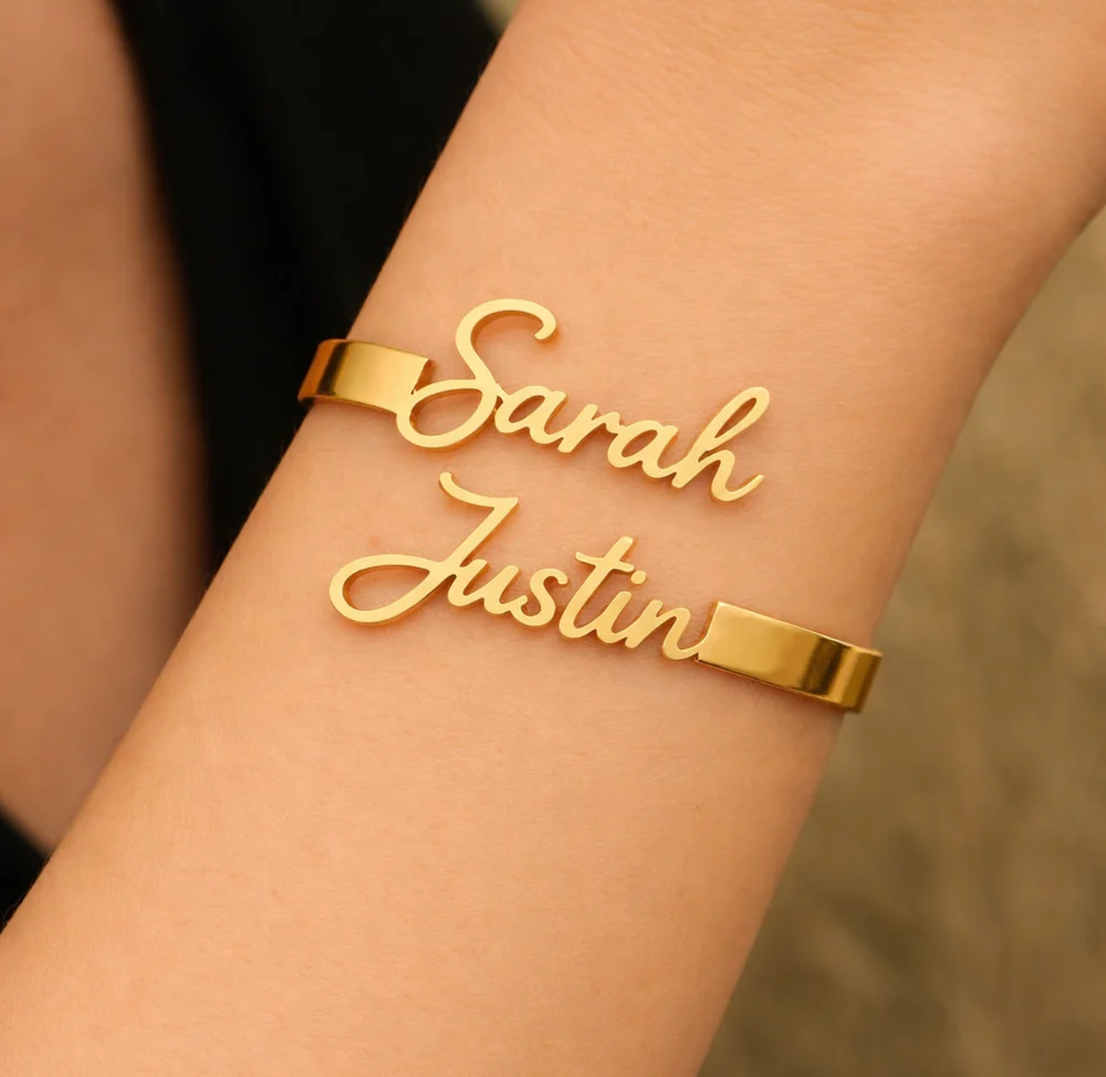 Personalized Two-Name Bracelet