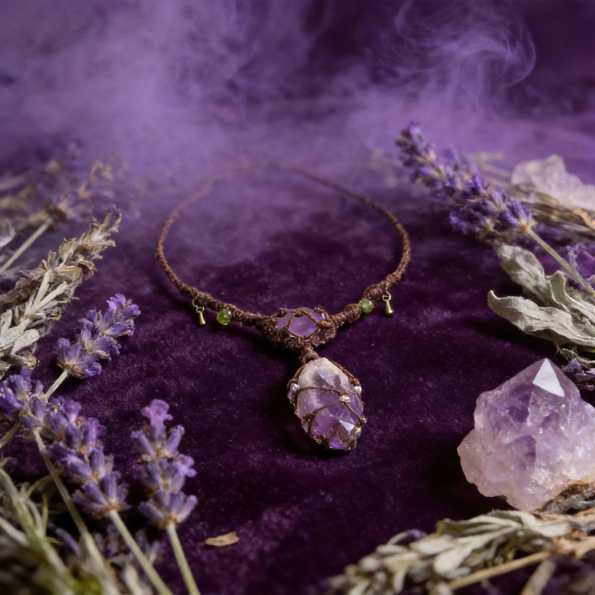 Halskette Purpurschneeberg