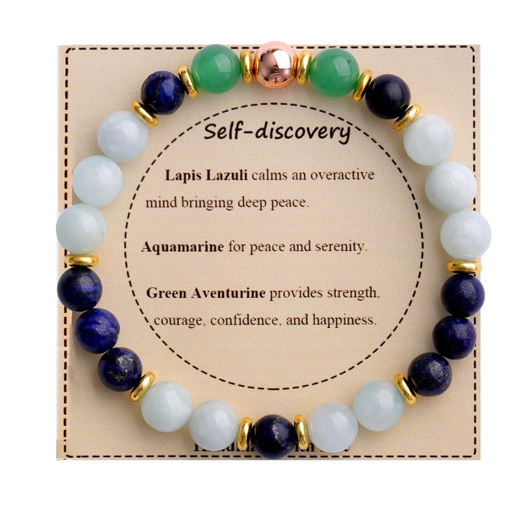 Reiki-informiertes Kristallarmband - Intentions-Kollektion